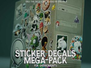 Sticker Decals Mega pack