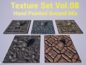 Stone Tile Vol 8 Hand Painted Texture Pack