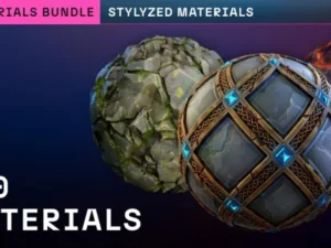 Stylized 250 Materials Bundle