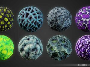 Stylized Alien Material Pack