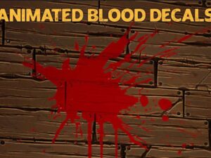 Stylized Animated Blood