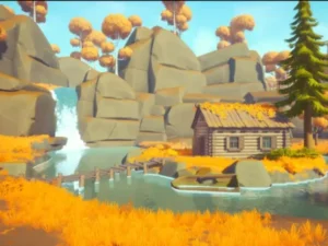 Stylized Autumn Forest