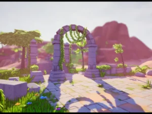 Stylized Desert