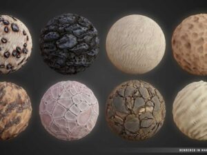 Stylized Desert Landscape Material Pack