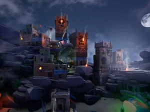 Stylized Desert Town UE5 Desert Town Stylised