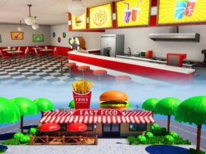 Stylized Dinner Cafe