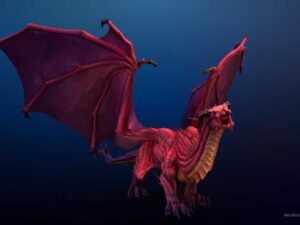 Stylized Fantasy Dragon