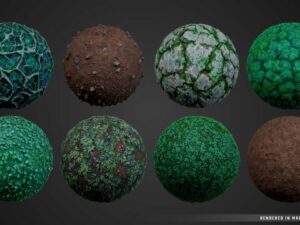 Stylized Fantasy Jungle Materials Pack