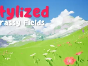 Stylized Grassy Fields Environment