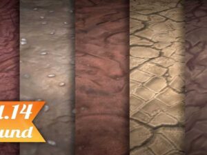 Stylized Ground Vol 14 Hand Painted Texture Pack Texture