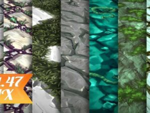Stylized Ground Vol 47 Hand Painted Texture Pack Texture