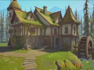 Stylized Medieval House