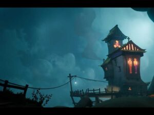 Stylized Perched Church