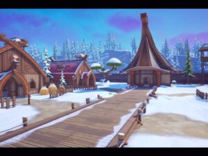 Stylized Viking Village