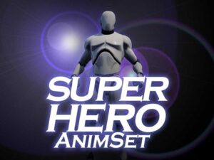 superhero animset