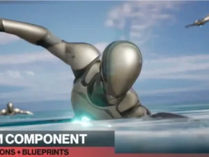 Swim Component 150 Animations Blueprints