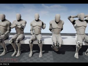 The Big Sitting Animation Pack