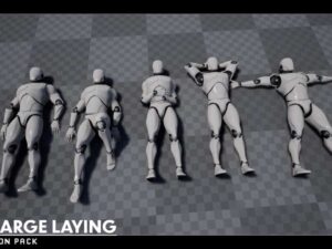 The Large Laying Animation Pack