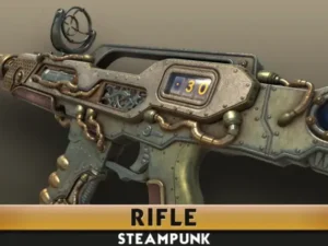The SteamPunk Assault Rifle