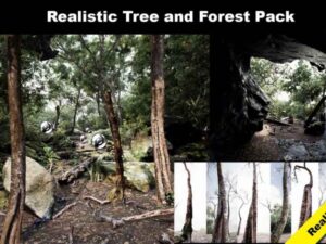 Trees Realistic Forest Plants Pack