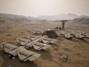 UCreate Sci fi Base Outpost