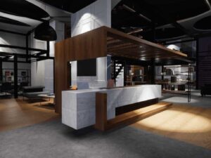 UE4 Office Low poly 3D model
