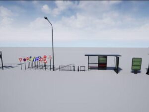 UK Urban Street Props