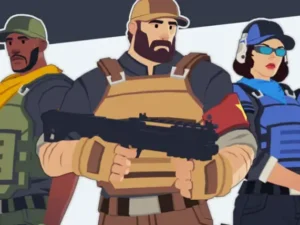 Unlit Stylized Military Characters