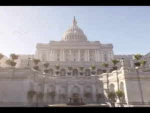 US Capitol Exterior Environment