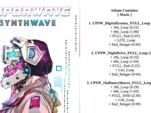 Vaporwave Synthwave Music Pack