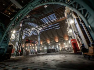 Victorian Train Station and Railroad Modular Set