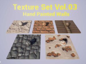 Walls Vol 3 Hand Painted Texture Pack
