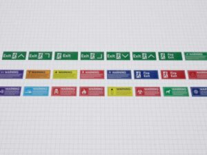 Warning Sign Decal Package AI SOURCES