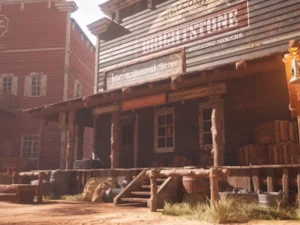 Western Desert Town