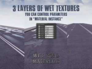 Wet Road Materials