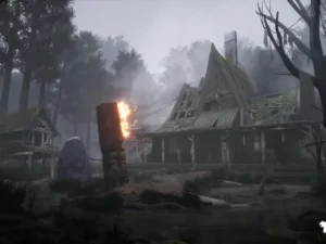 Witch Village Environment Medieval Exterior Interior Modular