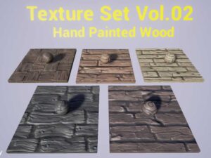 Wood Vol 2 Hand Painted Texture Pack