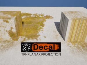 X DECAL Tri planar Projection